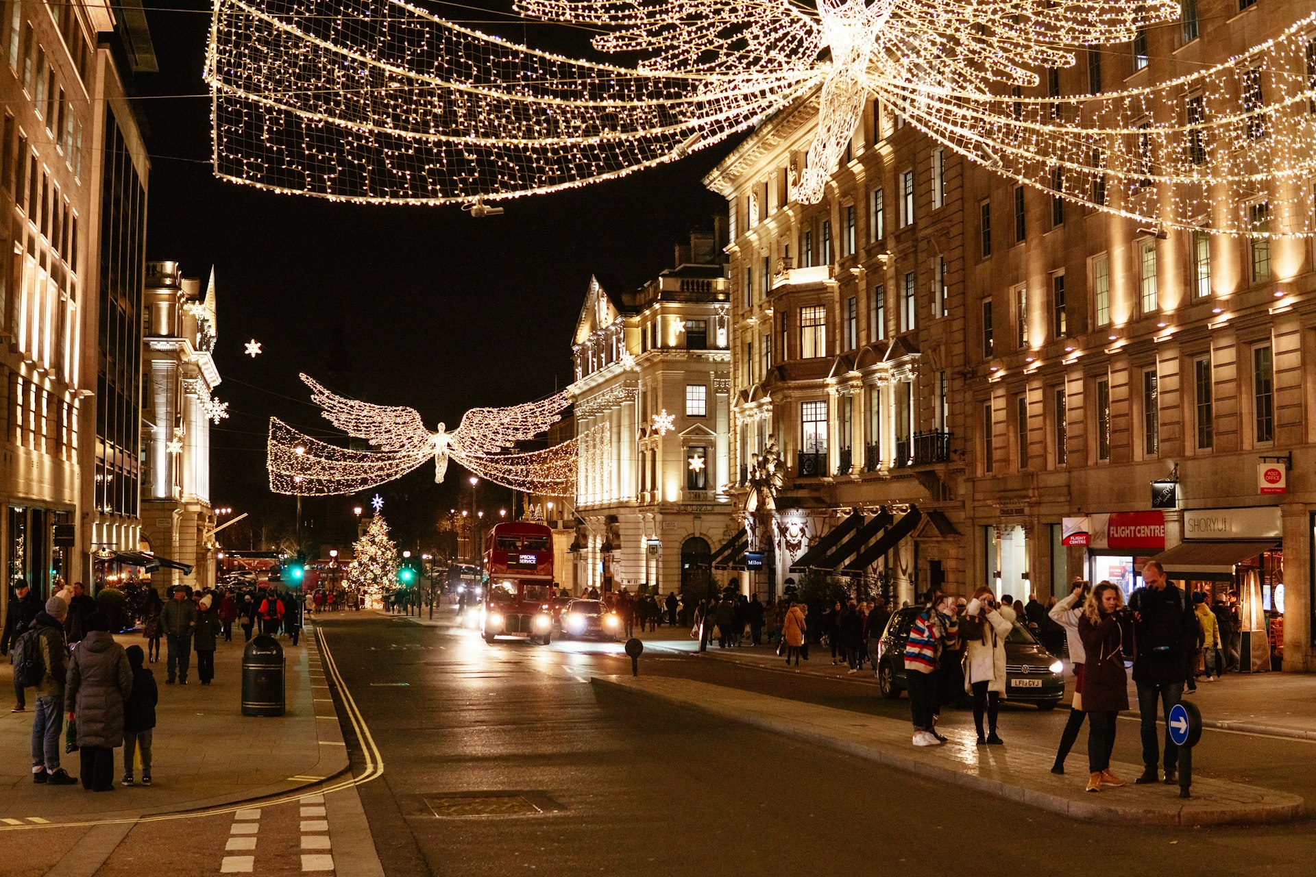 Illuminations de Noël à Londres
