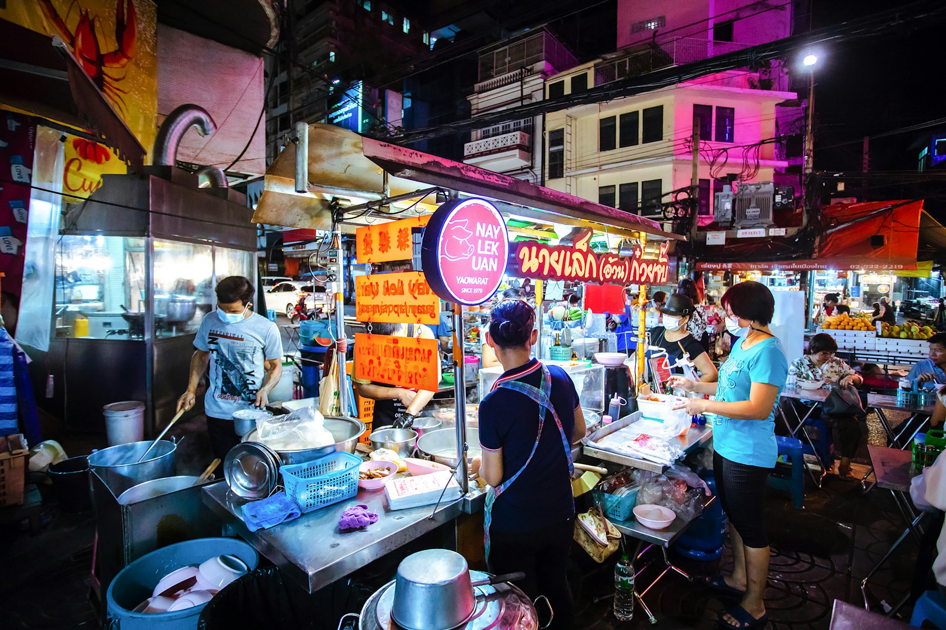 Street food à Bangkok